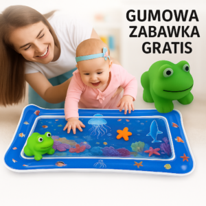 Luminko - Sensoryczna Mata Wodna | Gratis Gumowa Zabawka