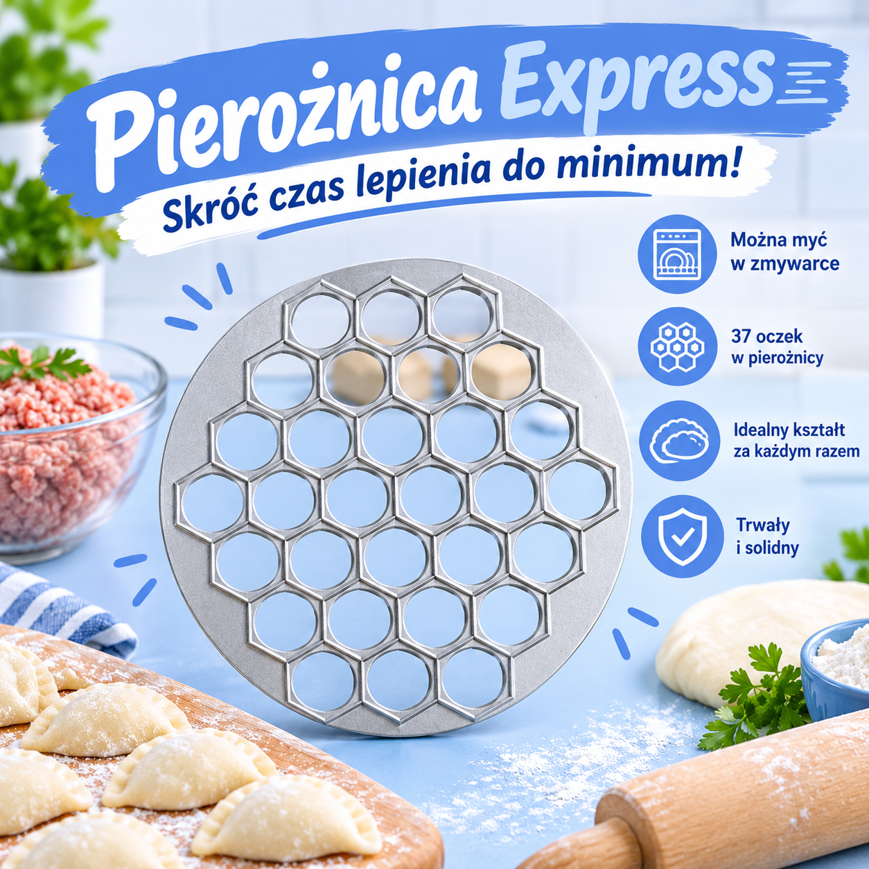 Pierożnica Express – Skróć czas lepienia do minimum!